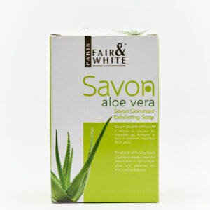 Fair & White savon gommant à l'aloe vera
